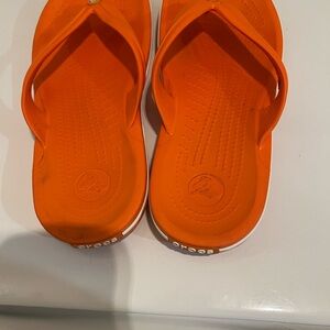 CROCS Vibrant Orange Women’s  Flip Flops